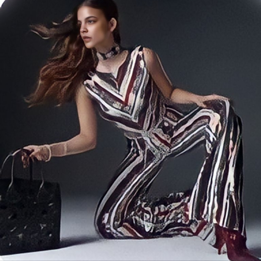 Sequined Jumpsuit - image 1